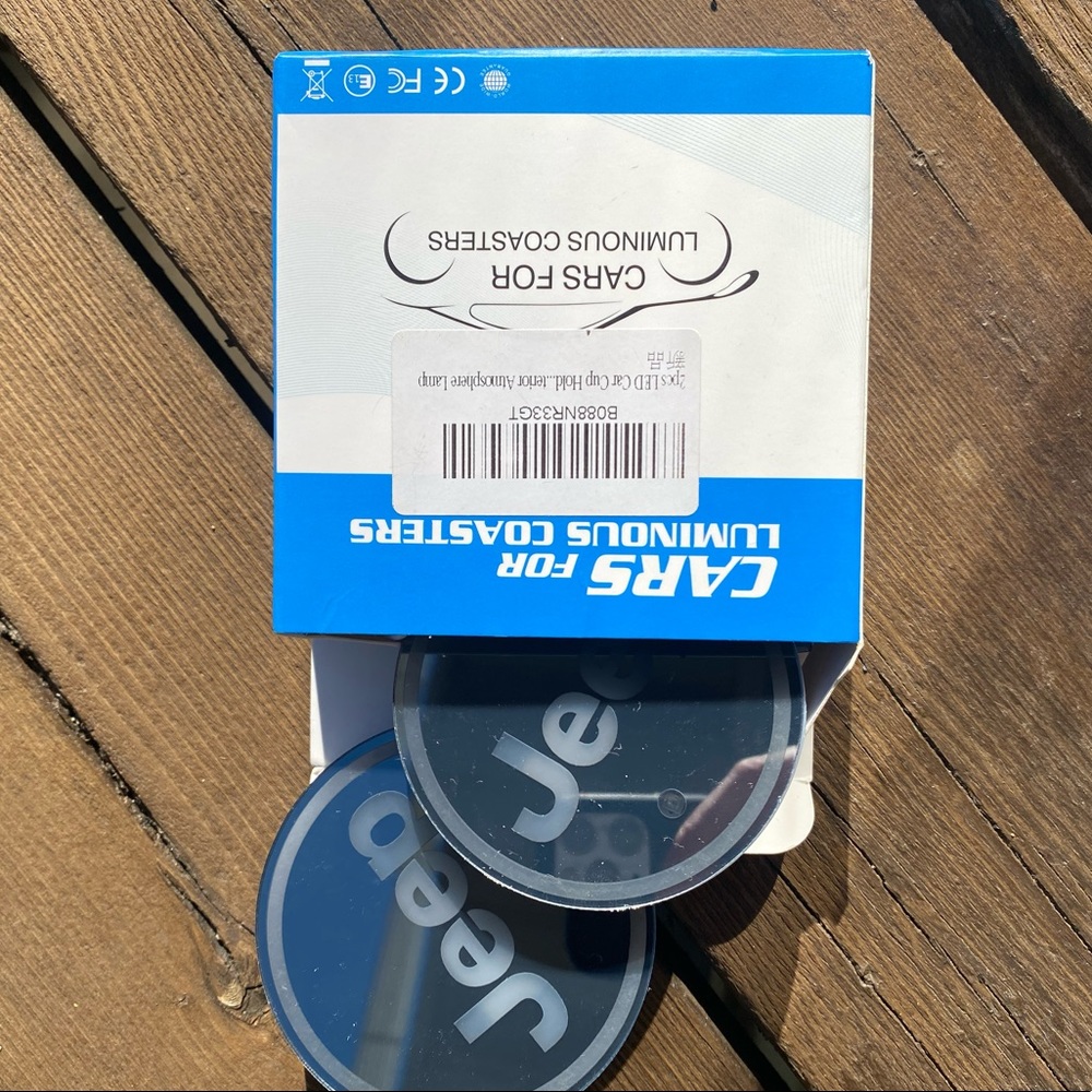 Light Up Jeep Car Coasters